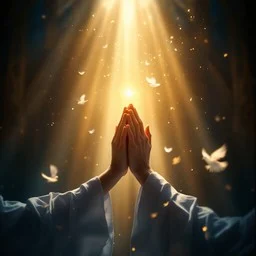 A welcoming image representing the beginning of a relationship with Jesus